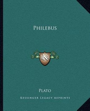 portada philebus (en Inglés)