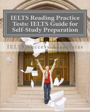 portada Ielts Reading Practice Tests: Ielts Guide for Self-Study Test Preparation for Ielts for Academic Purposes (en Inglés)