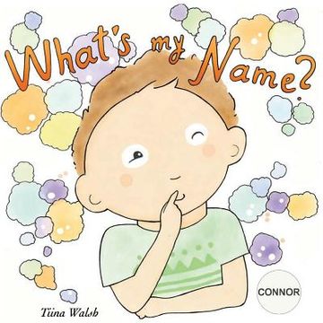 portada What's my name? CONNOR (en Inglés)