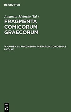 portada Fragmenta Poetarum Comoediae Mediae (en Latin)
