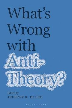 portada What’S Wrong With Antitheory? (en Inglés)