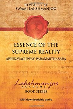 portada Essence of the Supreme Reality: Abhinavagupta'S Paramarthasara 