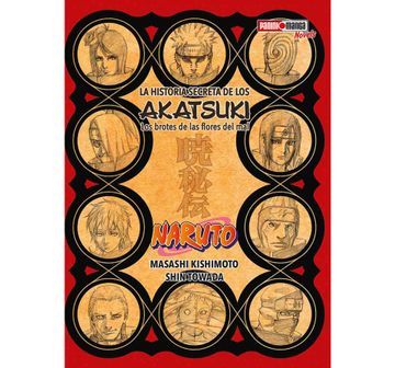 portada NARUTO: LA HISTORIA SECRETA DE LOS AKATSUKI - NOVELA