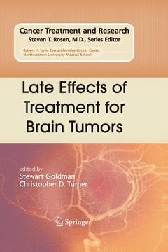 portada late effects of treatment for brain tumors (en Inglés)