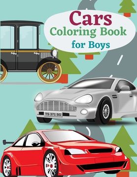 portada Cars Coloring Book for Boys: Coloring Book Vehicles Preschool Coloring Book Coloring Book Cars (en Inglés)