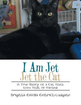 portada I Am Jet Jet the Cat: (A True Story of a Cat Which Knew What He Wanted) (en Inglés)