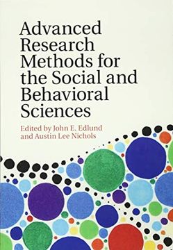 portada Advanced Research Methods for the Social and Behavioral Sciences (in English)