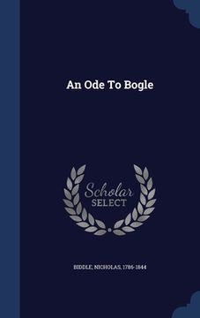 portada An Ode To Bogle (en Inglés)