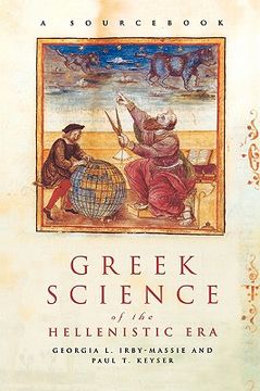 portada greek science of the hellenistic era: a sourc (en Inglés)
