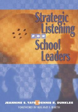 portada strategic listening for school leaders (in English)