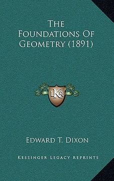 portada the foundations of geometry (1891) (en Inglés)