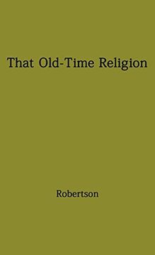 portada That Old-Time Religion (in English)