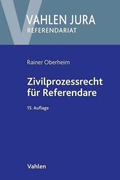portada Zivilprozessrecht für Referendare (en Alemán)