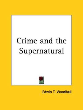 portada crime and the supernatural (en Inglés)