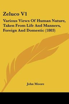 portada zeluco v1: various views of human nature, taken from life and manners, foreign and domestic (1803)