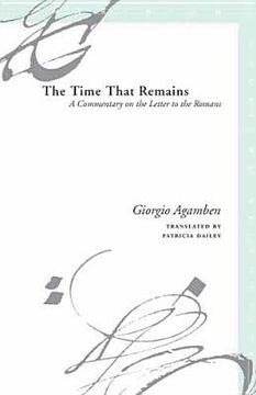 portada the time that remains: a commentary on on the letter to the romans