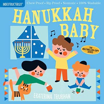 portada Indestructibles: Hanukkah Baby: Chew Proof · rip Proof · Nontoxic · 100% Washable (Book for Babies, Newborn Books, Safe to Chew) 