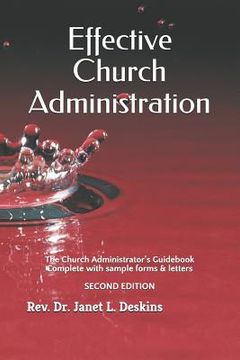 portada Effective Church Administration: The Church Administrator's Guidebook (en Inglés)