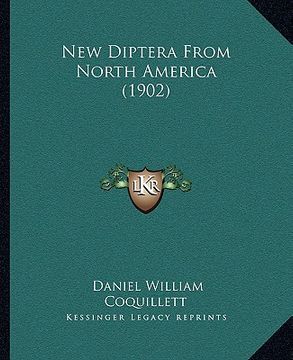portada new diptera from north america (1902) (en Inglés)