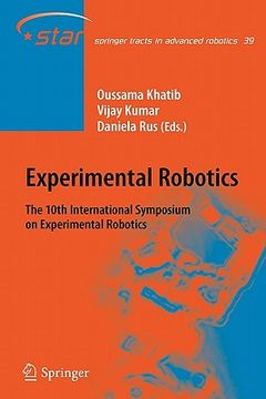 portada experimental robotics: the 10th international symposium on experimental robotics (en Inglés)