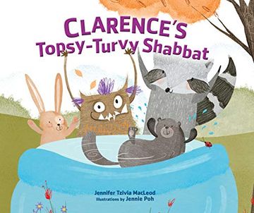 portada Clarence's Topsy-Turvy Shabbat (en Inglés)