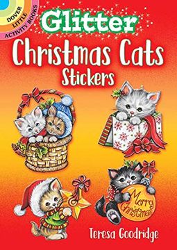 portada Glitter Christmas Cats Stickers (Little Activity Books) 