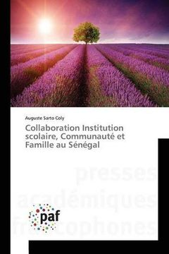portada Collaboration Institution scolaire, Communauté et Famille au Sénégal