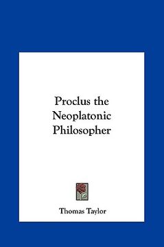 portada proclus the neoplatonic philosopher