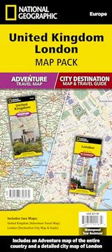 portada United Kingdom, London [Map Pack Bundle] (National Geographic Adventure Map) (in English)