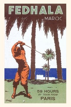 portada Vintage Journal Golfing in Morocco (en Inglés)