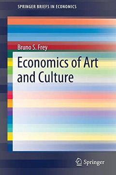 portada Economics of art and Culture (Springerbriefs in Economics) (in English)