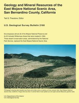 portada Geology and Mineral Resources of the East Mojave National Scenic Area, San Bernardino County, California (en Inglés)