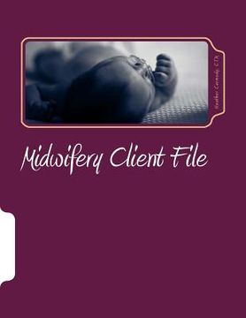 portada Midwife Client File Book (en Inglés)