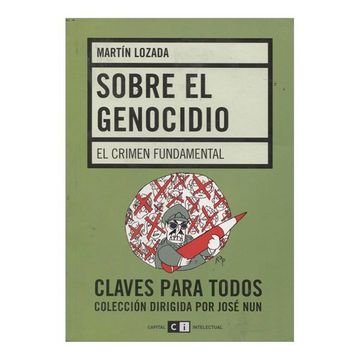 portada Sobre el Genocidio/ About the Genocide: El Crimen Fundamental/ the Fundamental Crime (Spanish Edition) (in Spanish)