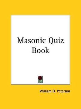 portada masonic quiz book (en Inglés)