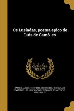 portada Os Lusiadas, poema epico de Luis de Camões (in Portuguese)