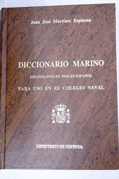 portada Diccionario marino español-inglés para el uso del Colegio Naval