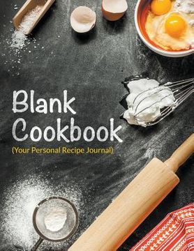 portada Blank Cookbook (Your Personal Recipe Journal) (en Inglés)