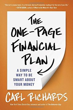 portada The One-Page Financial Plan: A Simple way to be Smart About Your Money (in English)