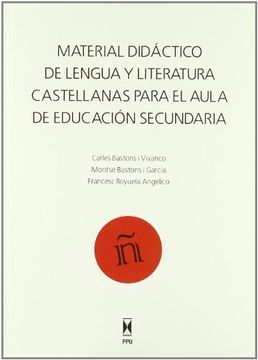 portada Material Didaâ¡ Ctico de Lengua y Literatura Castellanas Para Aula de Educaciaâ³N Secundaria