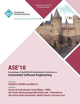portada ase 10 proceedings of the ieee/acm international conference on automated software engineering (en Inglés)