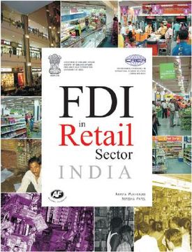 portada fdi in retail sector: india: a report by icrier and ministry of consumer affairs, government of india (en Inglés)