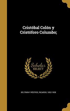 portada Cristóbal Colón y Cristóforo Columbo;
