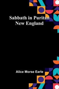 portada Sabbath in Puritan New England (in English)