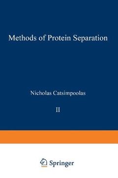 portada Methods of Protein Separation (en Inglés)