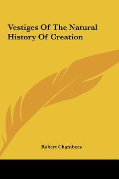 portada vestiges of the natural history of creation (en Inglés)