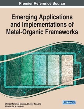 portada Emerging Applications and Implementations of Metal-Organic Frameworks (in English)