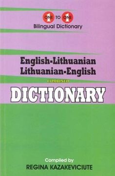portada English-Lithuanian & Lithuanian-English One-to-One Dictionary: (Exam-Suitable)