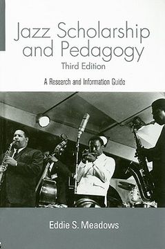 portada jazz scholarship and pedagogy: a research and information guide