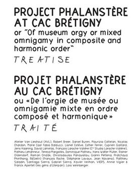portada Project Phalanstere at cac Bretigny